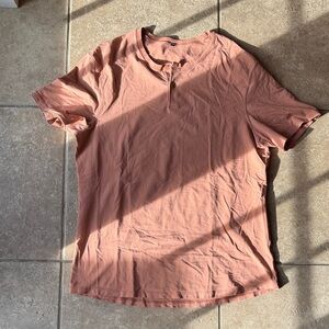Lululemon Henley Shirt - light orange